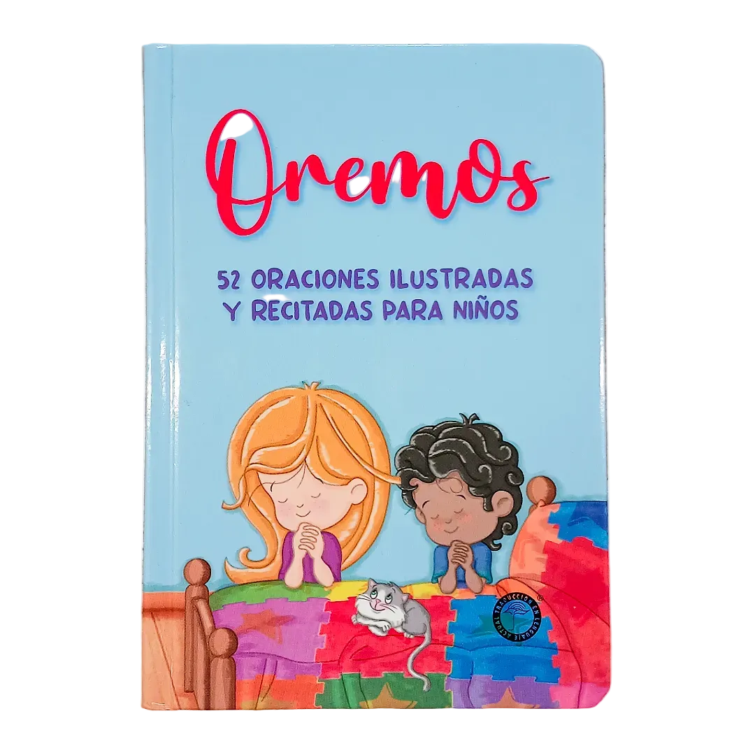Biblia Oremos Traducción Lenguaje Actual – Tapa Dura Celeste, Letra 10 Puntos