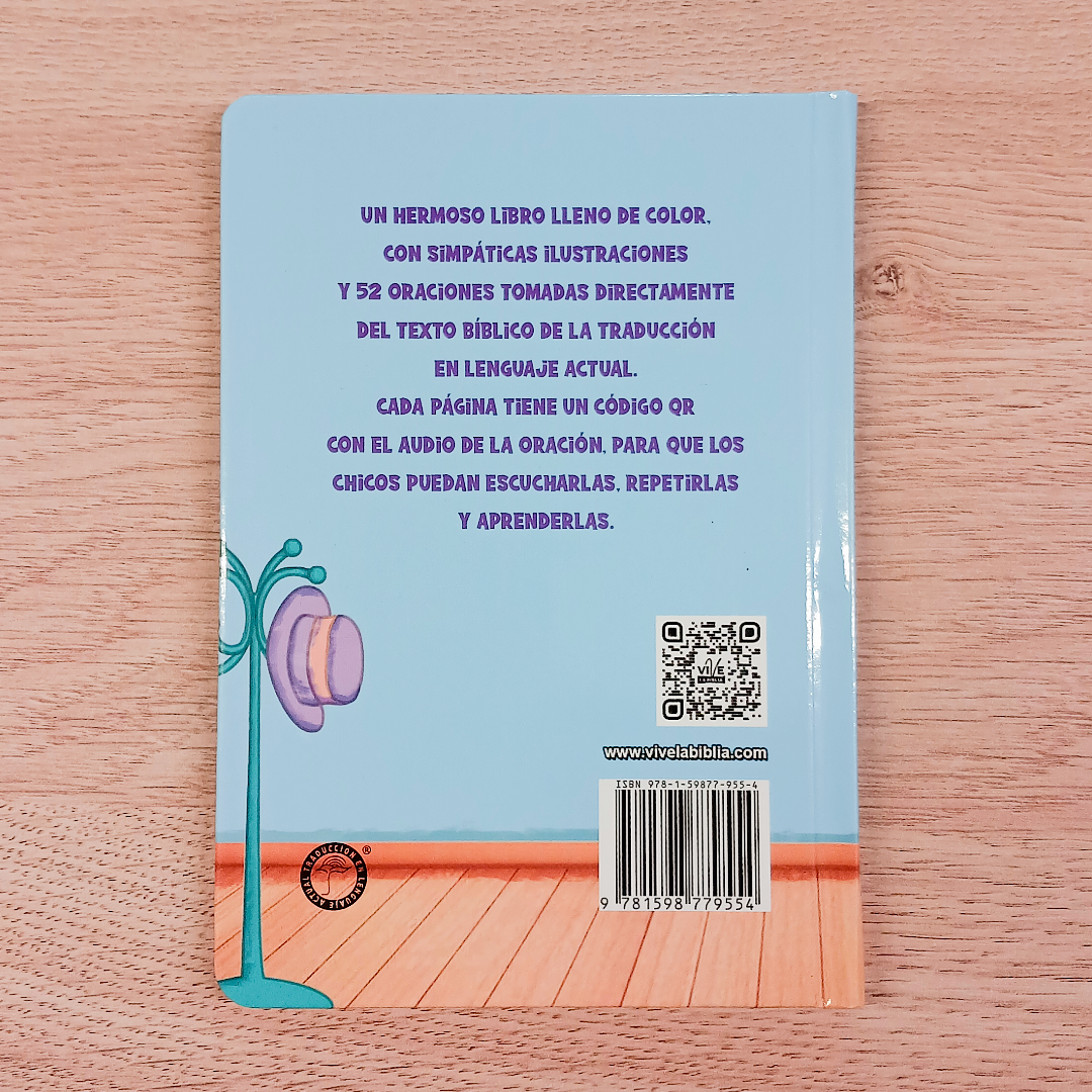 Biblia Oremos Traducción Lenguaje Actual – Tapa Dura Celeste, Letra 10 Puntos