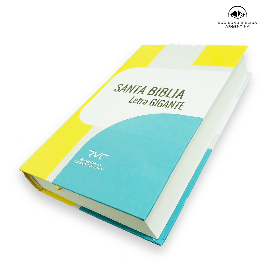 Biblia Reina Valera Contemporánea Letra Gigante Tapa Dura Colores