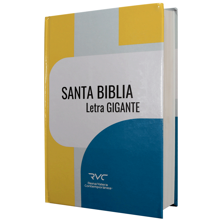 Biblia Reina Valera Contemporánea Letra Gigante Tapa Dura Colores