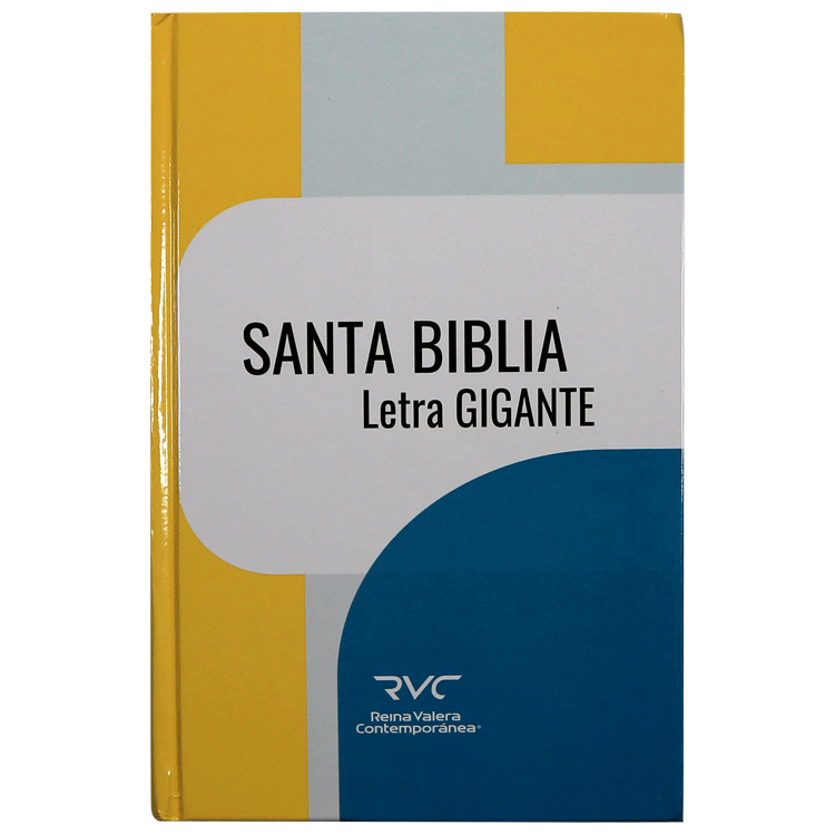 Biblia Reina Valera Contemporánea Letra Gigante Tapa Dura Colores