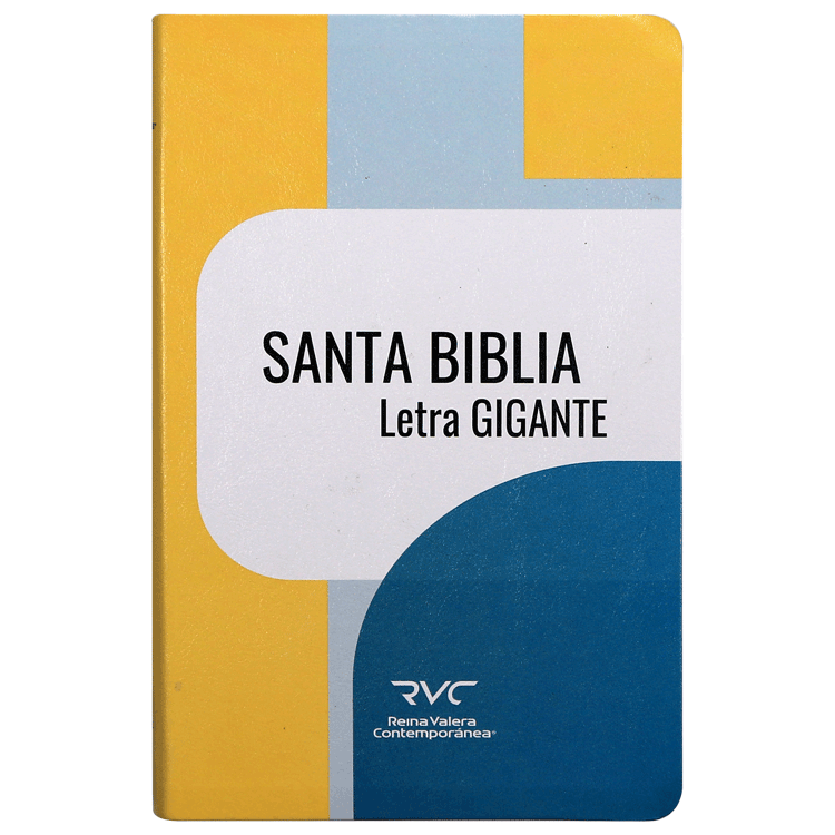 Biblia Reina Valera Contemporánea Letra Gigante Azul