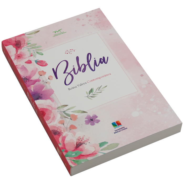 Biblia Reina Valera Contemporánea economica Flores - Misionera 1M