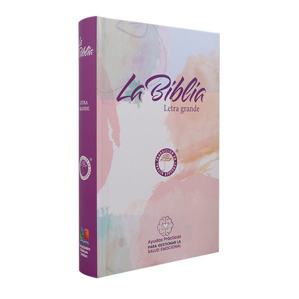 Biblia Traducción Lenguaje Actual Letra Grande PJR 21x13 TD Salud Emocional Crema