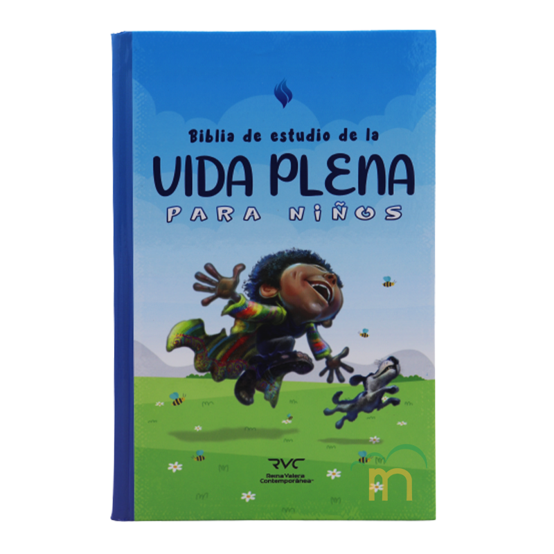 Biblia Reina Valera Contemporánea De Estudio De La Vida Plena Para Niños Tapa Dura