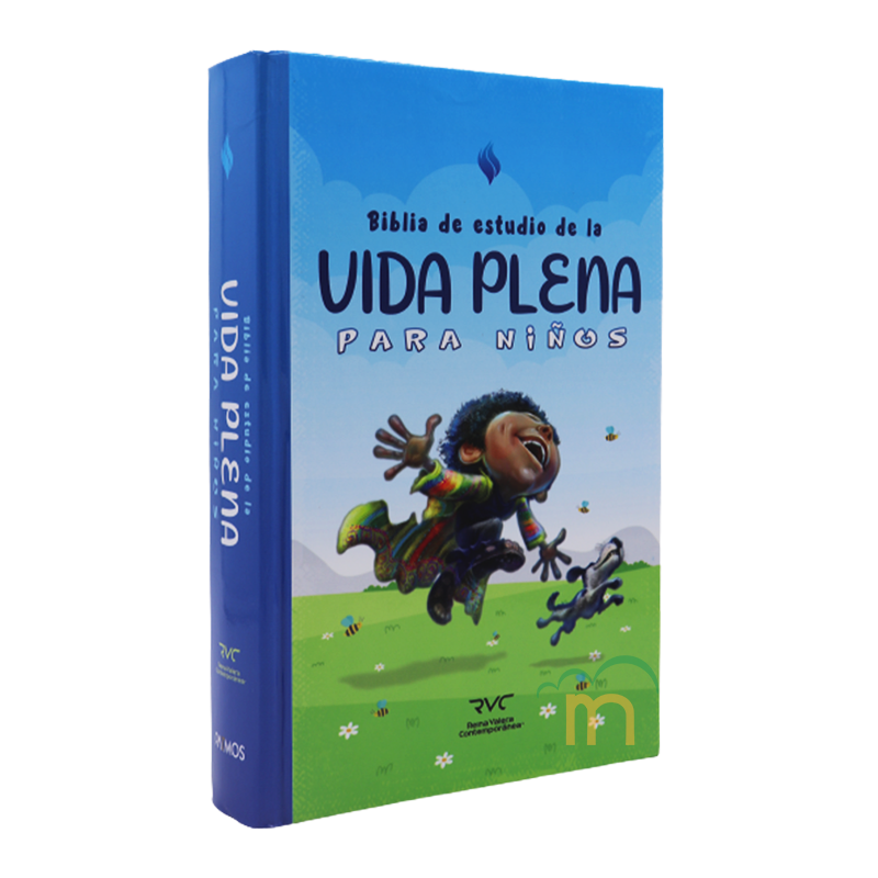 Biblia Reina Valera Contemporánea De Estudio De La Vida Plena Para Niños Tapa Dura