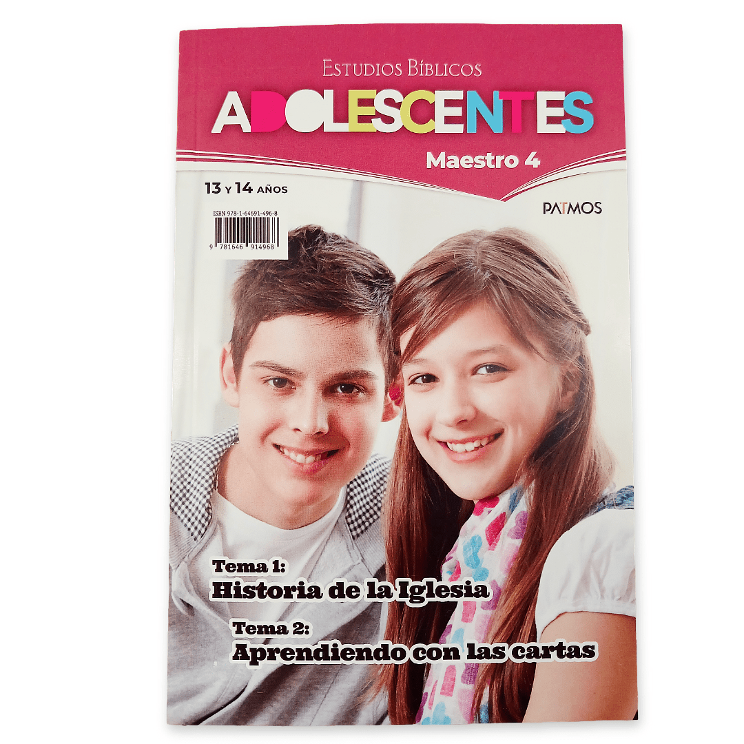 Estudio Bíblico Adolescentes Maestro 4
