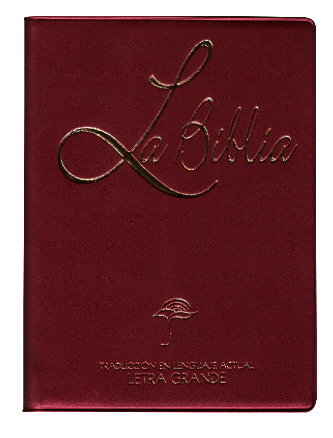 Biblia Traducción Lenguaje Actual Letra Mediana Bordó