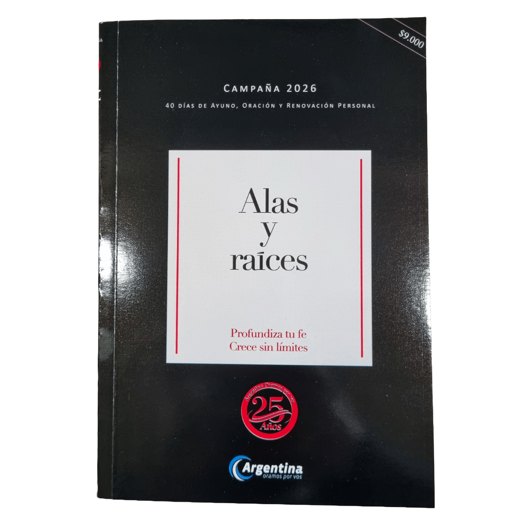 Libro Alas y Raíces 2026 Pack x 150u. - Argentina Oramos por Vos (AOXV)