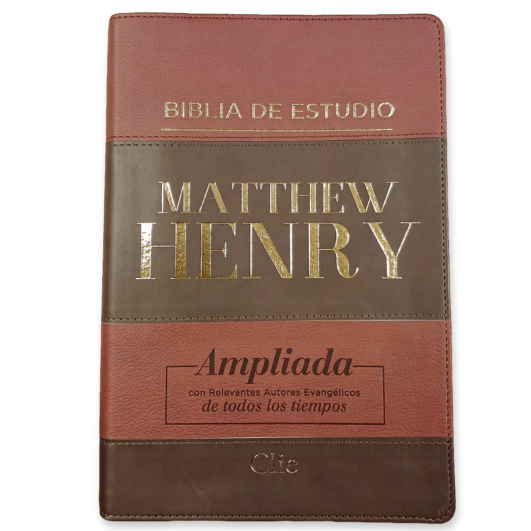 Biblia De Estudio Matthew Henry RVR 2017