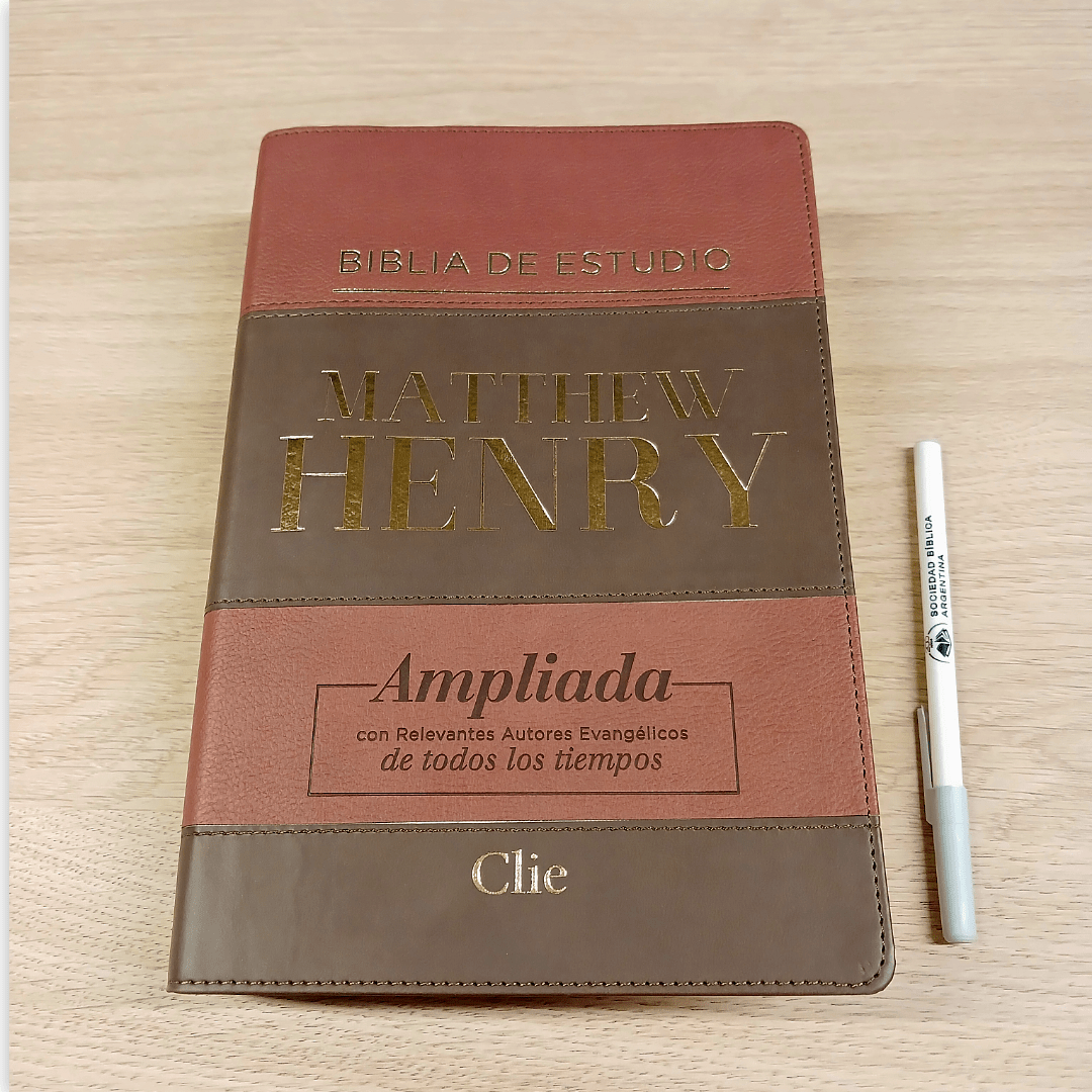 Biblia De Estudio Matthew Henry RVR 1977