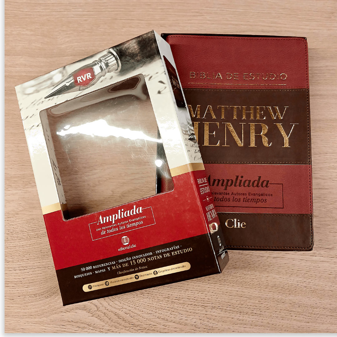 Biblia De Estudio Matthew Henry RVR 1977