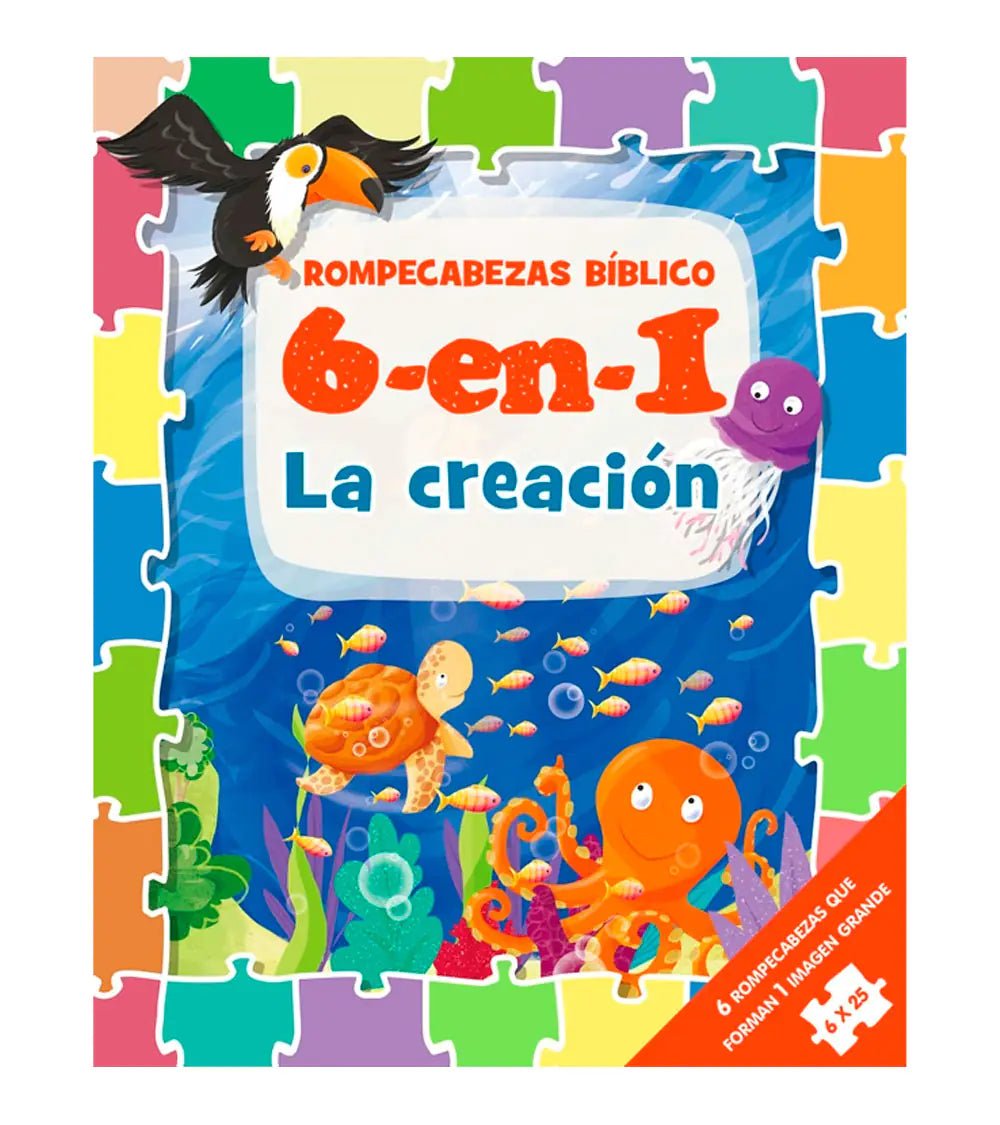 Biblia De Niños RCB 6 En 1: La Creación