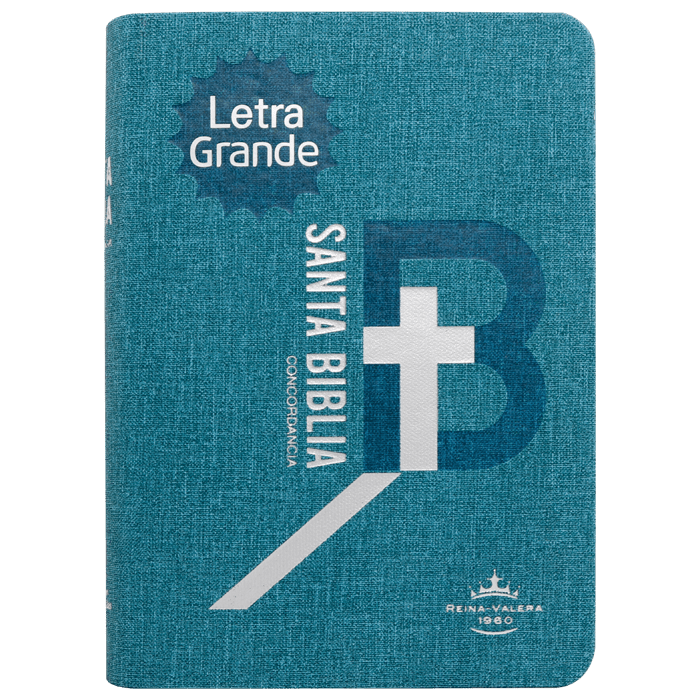BIBLIA RVR045cLG DRS LETRA 9p 12x16 TAPA PU CONCORDANCIA VERDE