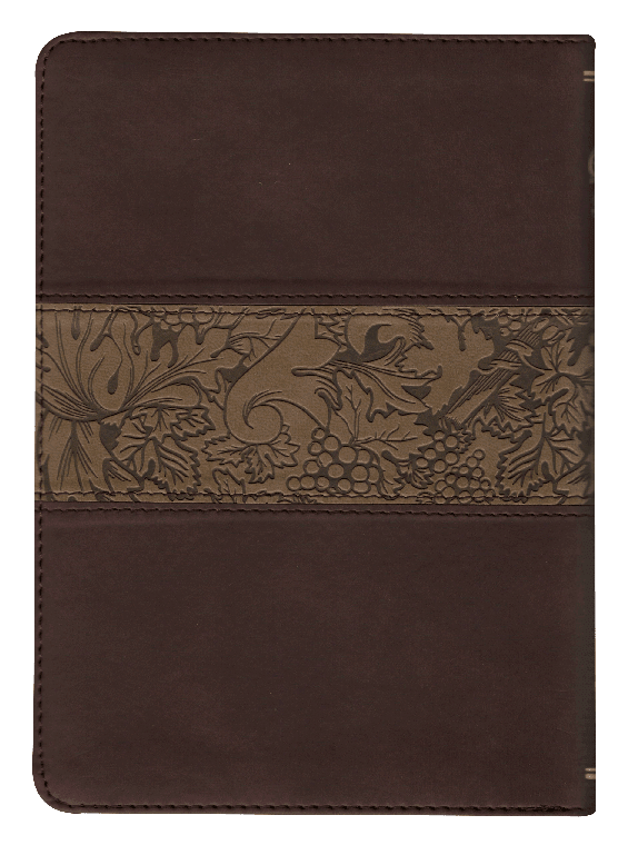 Biblia Reina Valera 1909 Imitación Cuero indice Cafe