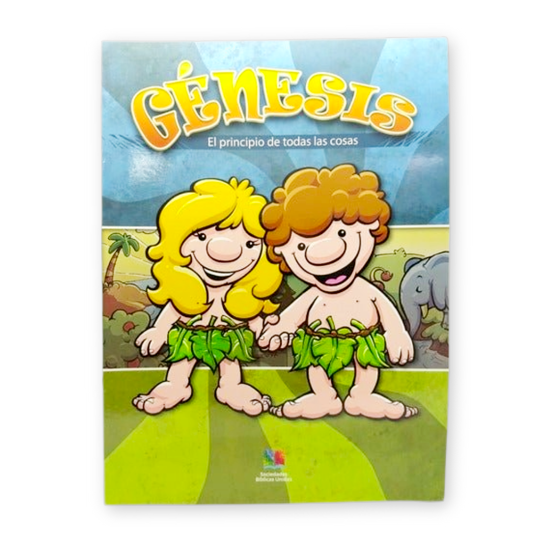 Serie Comienzos Genesis Colorear Gigante - Sba Niños