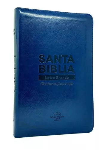 Biblia Reina Valera 1960 Letra Grande Concordancia Tapa Cuero genuino Canto Dorado