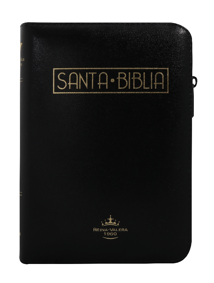 BIBLIAREINA VALERA 1960 055cLGZPJRa L 10p 13x19 CONCORDANCIA CIERRE PJR IMITACION PIEL NEGRA QR
