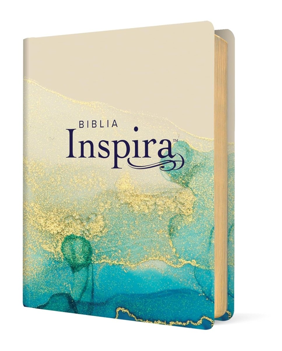 Biblia Nueva Traducción Viviente (NTV) Inspira, Letra 8 Pt, 16×21, Tapa PU, Oro