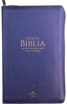 Biblia Reina Valera 1960 Czti Lg Pjr Clásica Lila