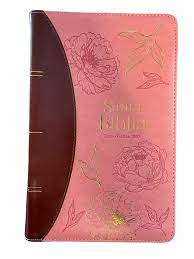 Biblia Reina Valera 1960 Letra Grande Cierre Indice Rosa