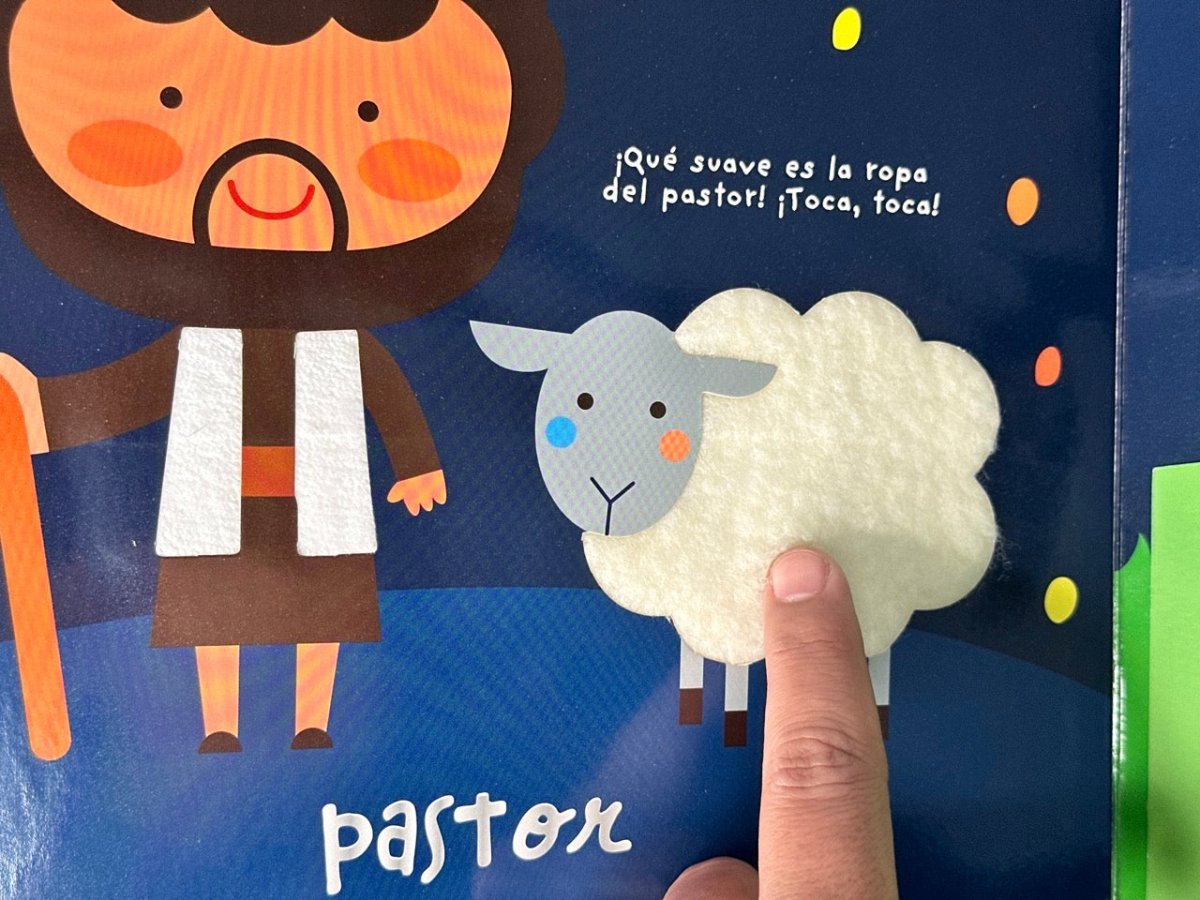 Buenas Noches, Pequeña Oveja (Salmos 23) - Colección Toca Y Juega 26×26 - Varios Autores