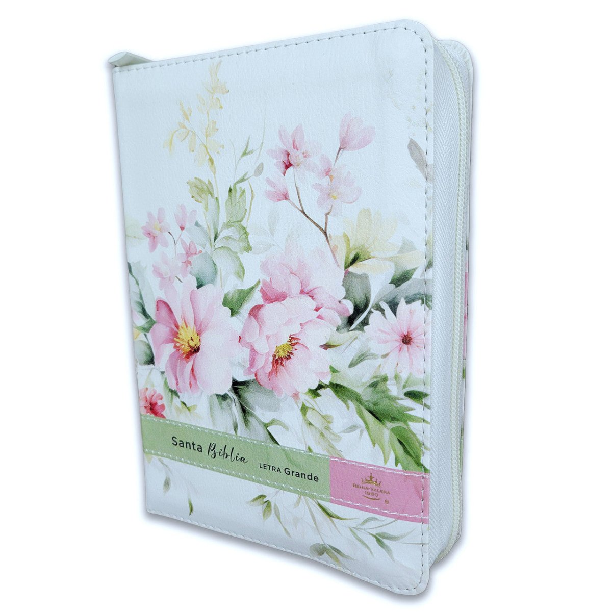Biblia Reina Valera 1960 045Czti L 10P 11X16Cm Pjr Cp Victoria Flores Sobre Primavera