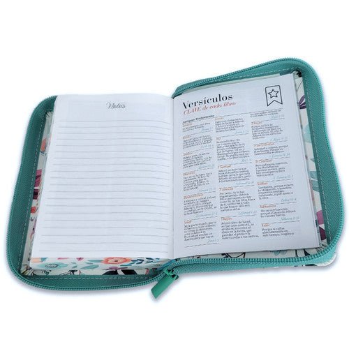 Biblia RVR60 025czti PJR CP jardín turquesa