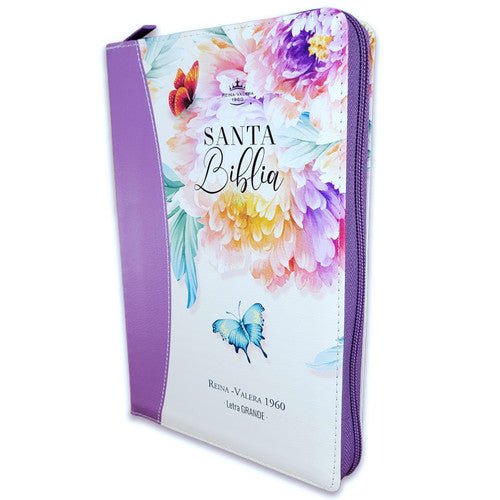 Biblia RVR60 065czti PJR CP jardín turquesa