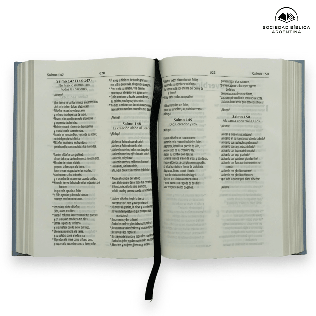 Biblia Dios Habla Hoy · 11,5x16,5 cm · Letra 9 pt · Tapa dura