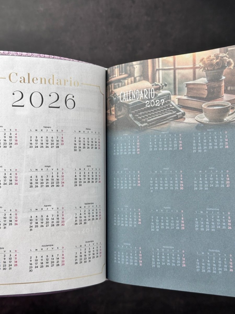 Agenda 2026 Tesoros de Sabiduría Color Negro