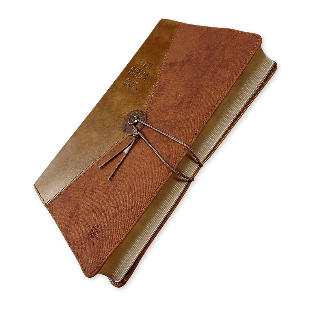 Biblia Reina Valera 1960 Vintage – Con Concordancia – Letra 11 pts – 14x21 cm – Tapa PU – Café