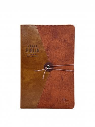 Biblia Reina Valera 1960 Vintage – Con Concordancia – Letra 11 pts – 14x21 cm – Tapa PU – Café