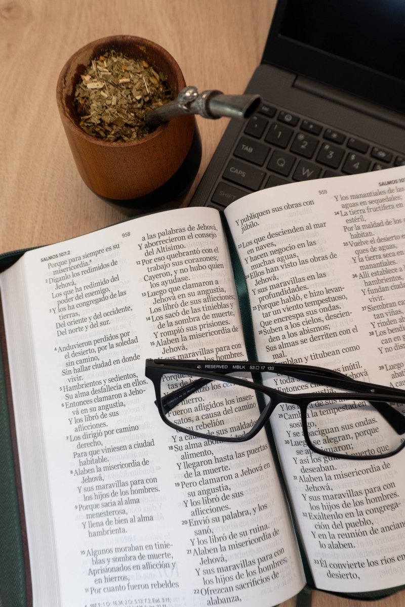 Biblia Reina Valera 1960 – 068 – Con Concordancia – Letra 14 pts – 14x21 cm – Cierre – Café/Verde Olivo