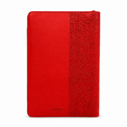 Biblia Reina Valera 1960 – Con Concordancia – Letra 11 pts – 16x23 cm – Palabras de Jesús en Rojo – Cierre – Coral Delicado