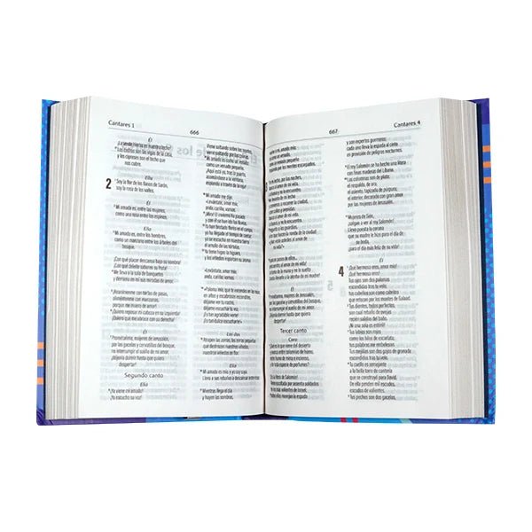 Biblia Dios Habla Hoy – Tapa Dura Azul, 12 x 17 cm, Letra 9 Puntos