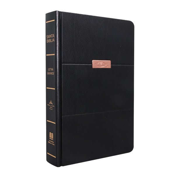 Biblia Reina Valera 1960 Letra Compacta Tapa GB Negra 14 x 21 cm