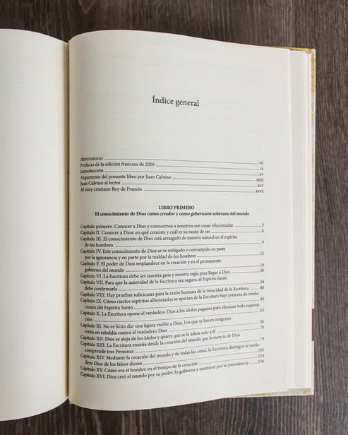 La Institución De La Religión Cristiana - Juan Calvino