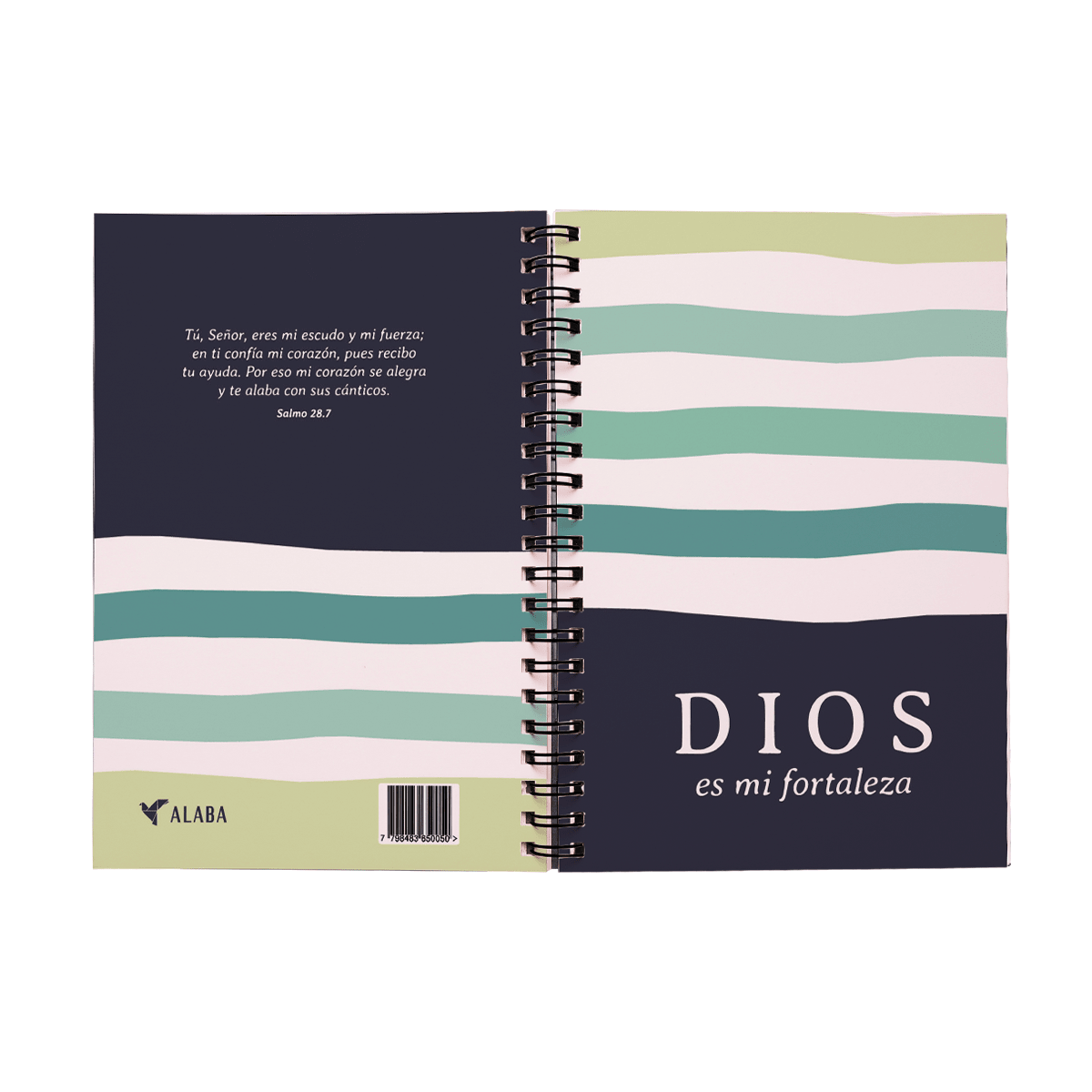 Cuaderno Alaba - Dios Es Mi Fortaleza