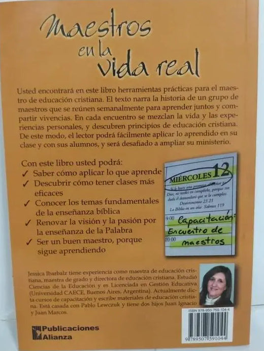 Maestros En La Vida Real, Jessica Ibarbalz