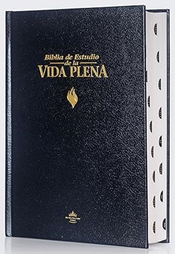 Biblia Reina Valera 1960 Vida Plena Td Negro Indice