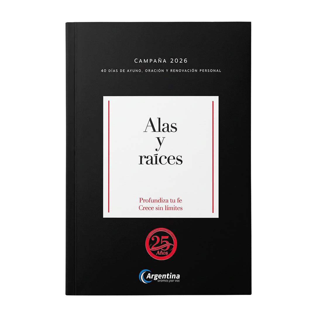 Libro Alas y Raíces 2026 Pack x 50u. - Argentina Oramos por Vos (AOXV)