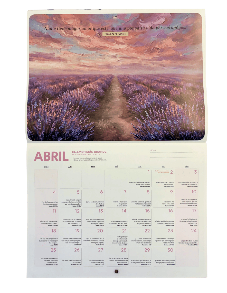 Calendario 2027 - UN AÑO DE GRACIA