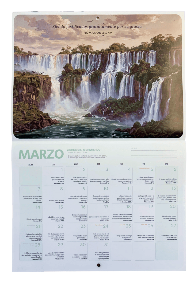 Calendario 2027 - UN AÑO DE GRACIA