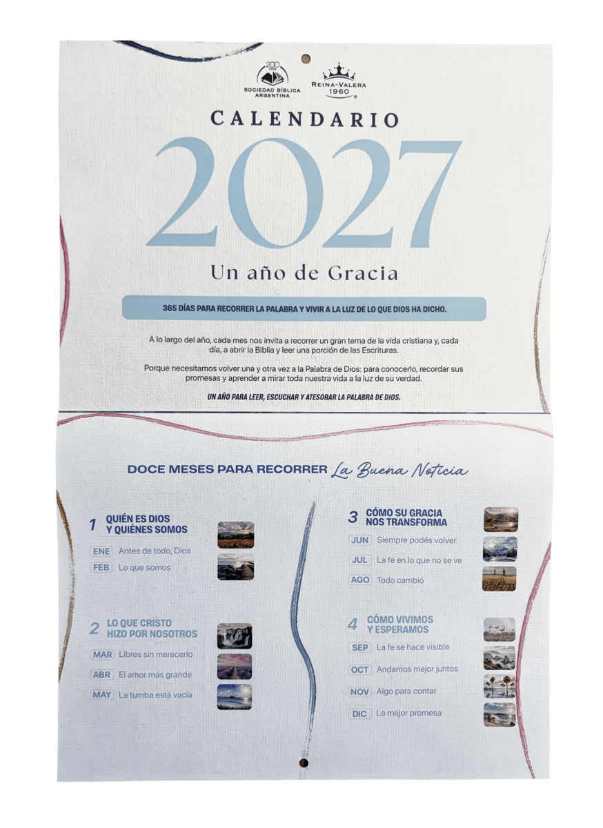 Calendario 2027 - UN AÑO DE GRACIA