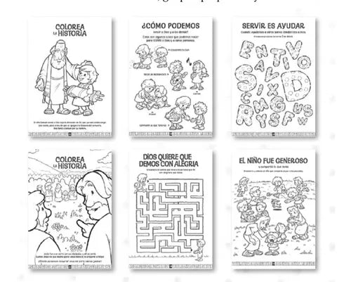 Serie Juego Y Aprendo - Pack 4 Libros Para Colorear Niños