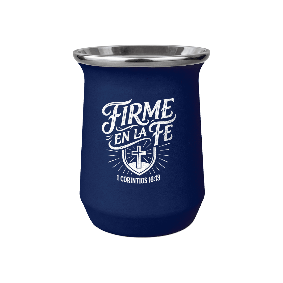 Mate Acero Térmico - Firmes en la Fe