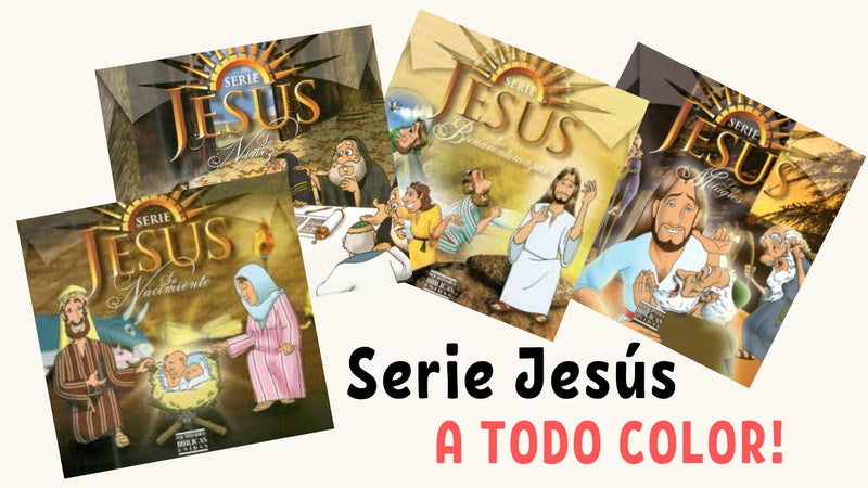 Pack Serie Jesús Historias De La Vida De Jesús Para Niños