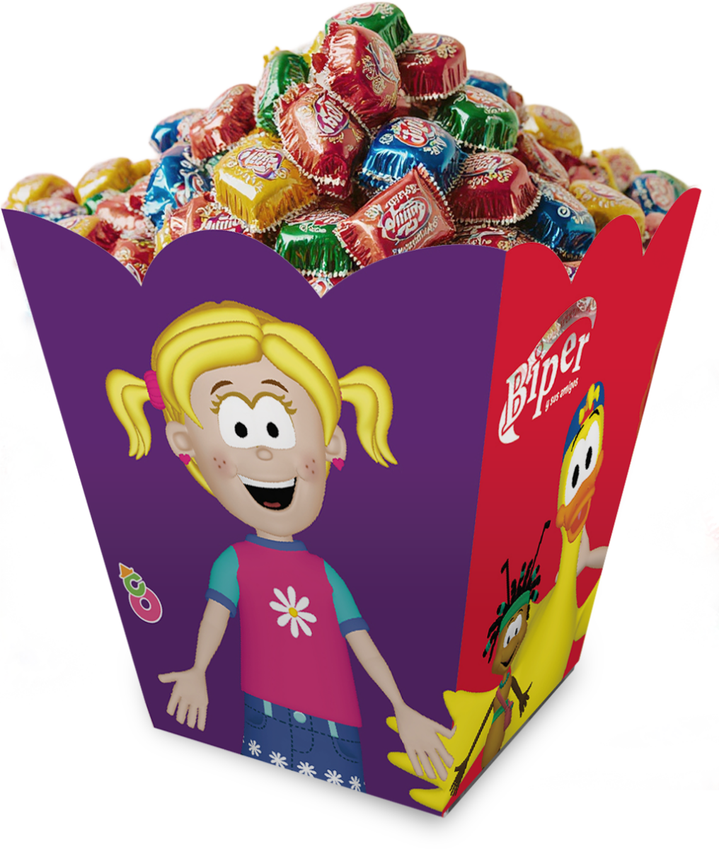 Pack caja Pochoclera - Biper