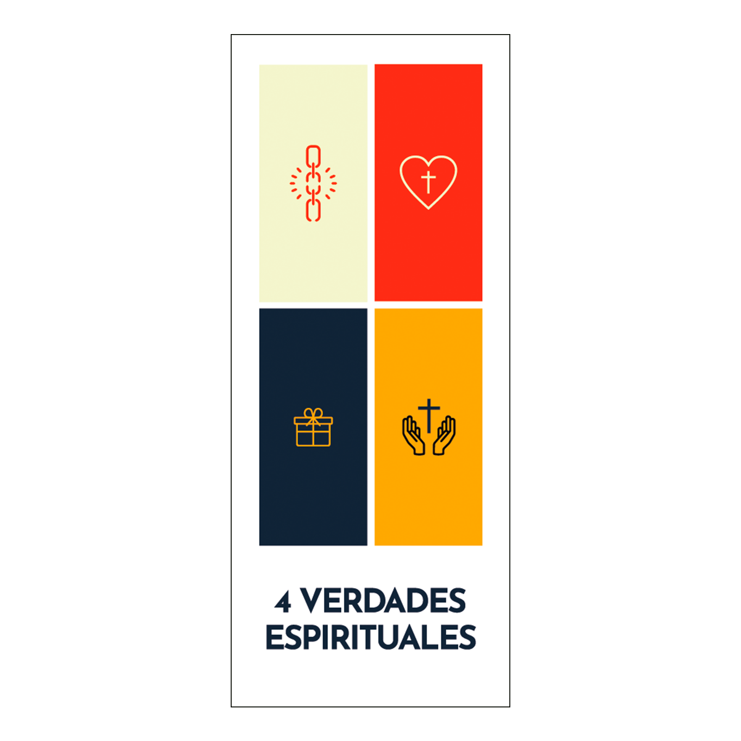 4 verdades espirituales (Pack 1000)